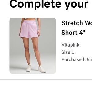 Lulu Relaxed Fit Stretch Woven Shorts